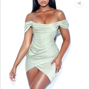 Green dress size medium